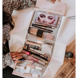 Roll up Makeup/jewely bag